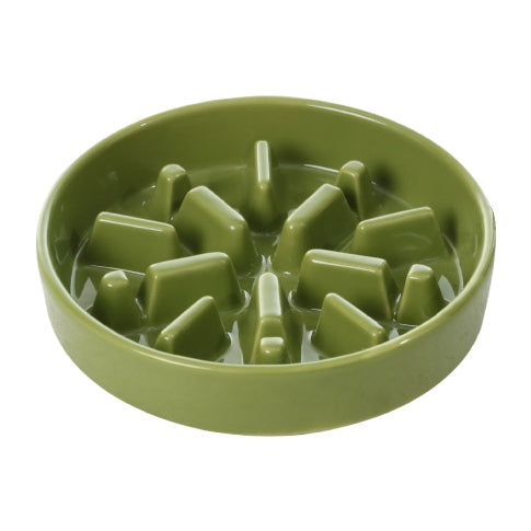 [Spark] Gamelles anti-glouton pour chien - Rouge / Vert / Bleu
