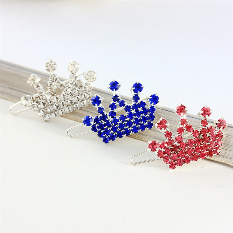 Dog accessories diamond crown clip Size Small