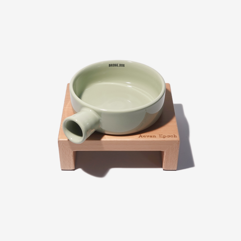 Aevan Epoch | Solid Wood Pet Bowl Stands