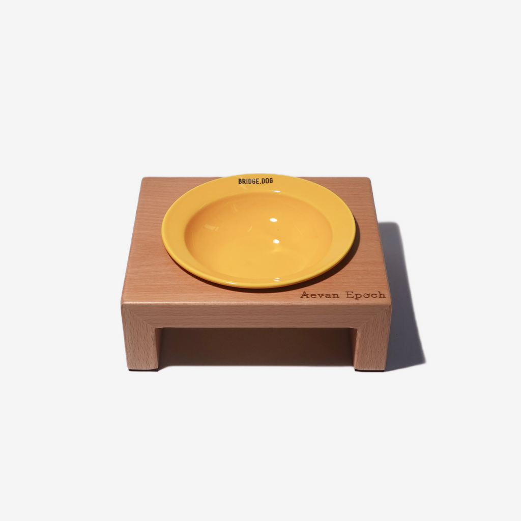 Aevan Epoch | Solid Wood Pet Bowl Stands