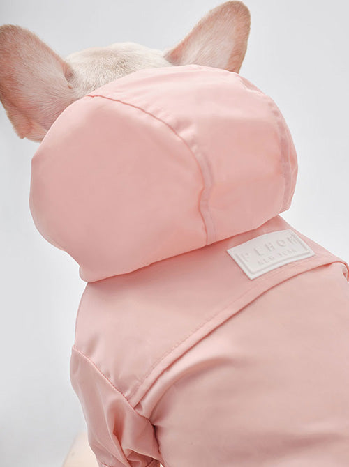 Imperméable Tribeca réglable à scratch - Rose clair