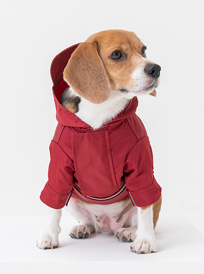 Imperméable à velcro réglable Tribeca - Bordeaux