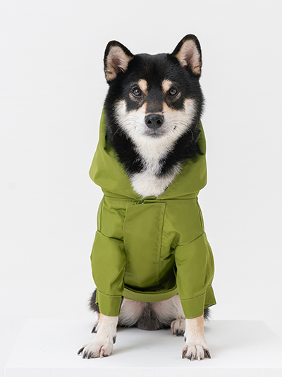 Imperméable ajustable à scratch Tribeca - Olive