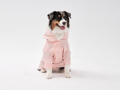 Imperméable Tribeca réglable à scratch - Rose clair