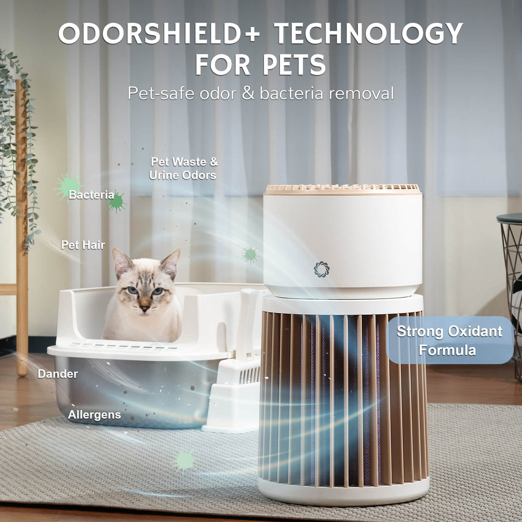 Purificateur d'air pour animaux de compagnie Glory Days AGH400