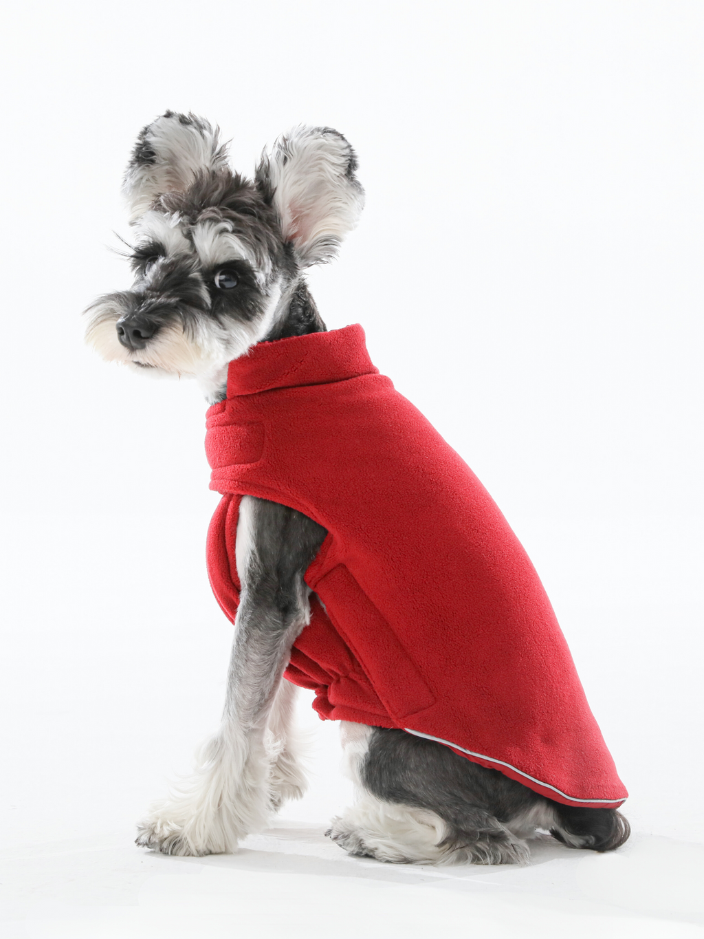 Gilet réversible pour chien - Rouge
