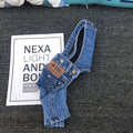 Dog Pants Danim Overalls (Navy)