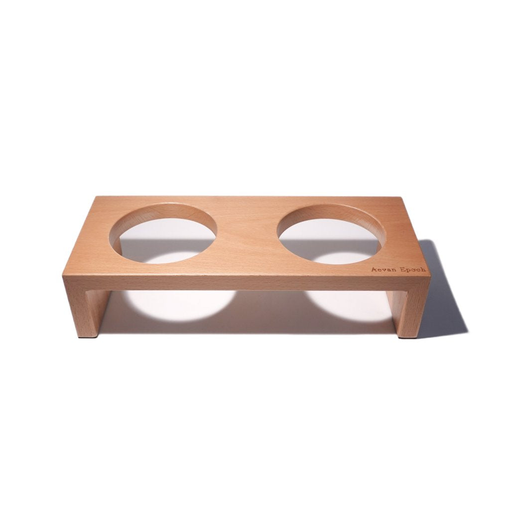 Aevan Epoch | Solid Wood Pet Bowl Stands