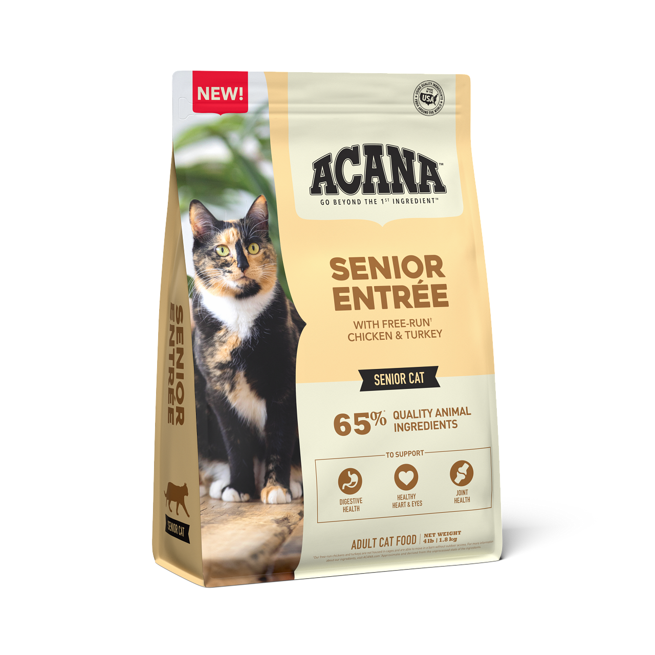 Nourriture sèche Orijen Senior au poulet et à la dinde pour chats