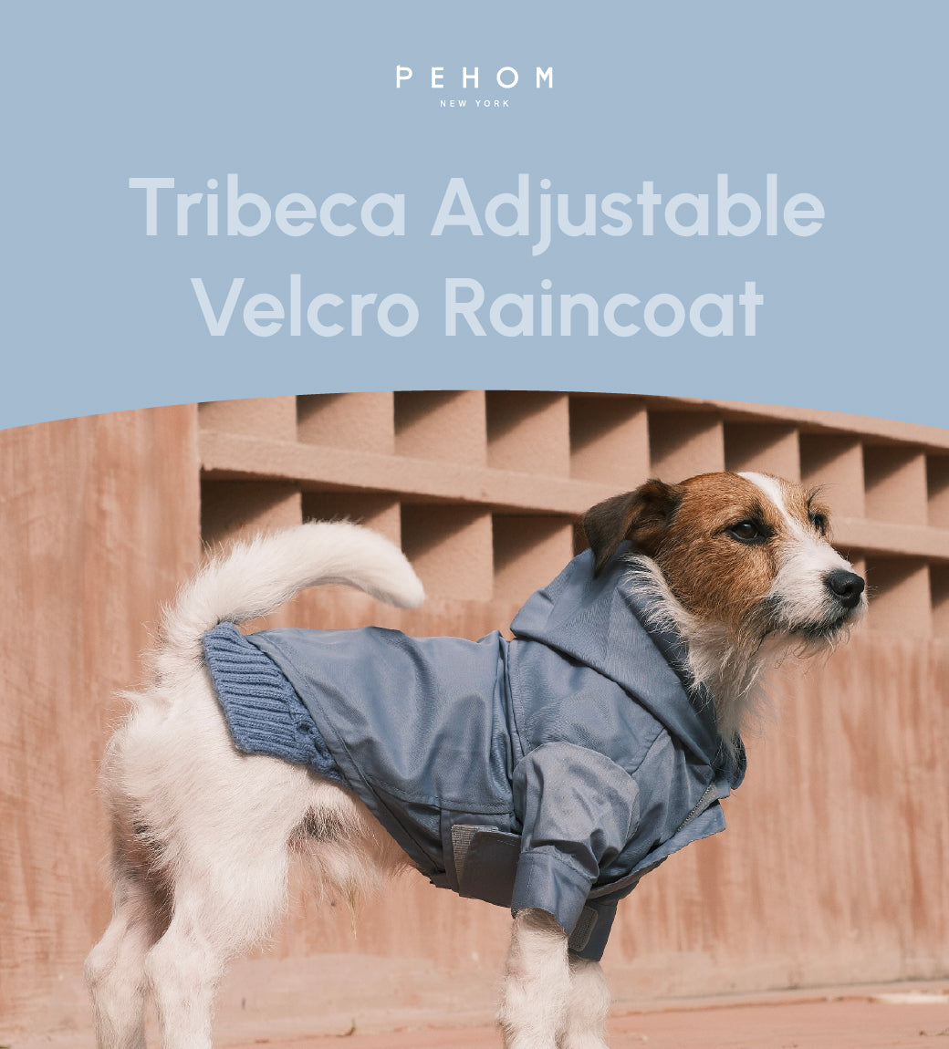 Imperméable ajustable à scratch Tribeca - Bleu clair