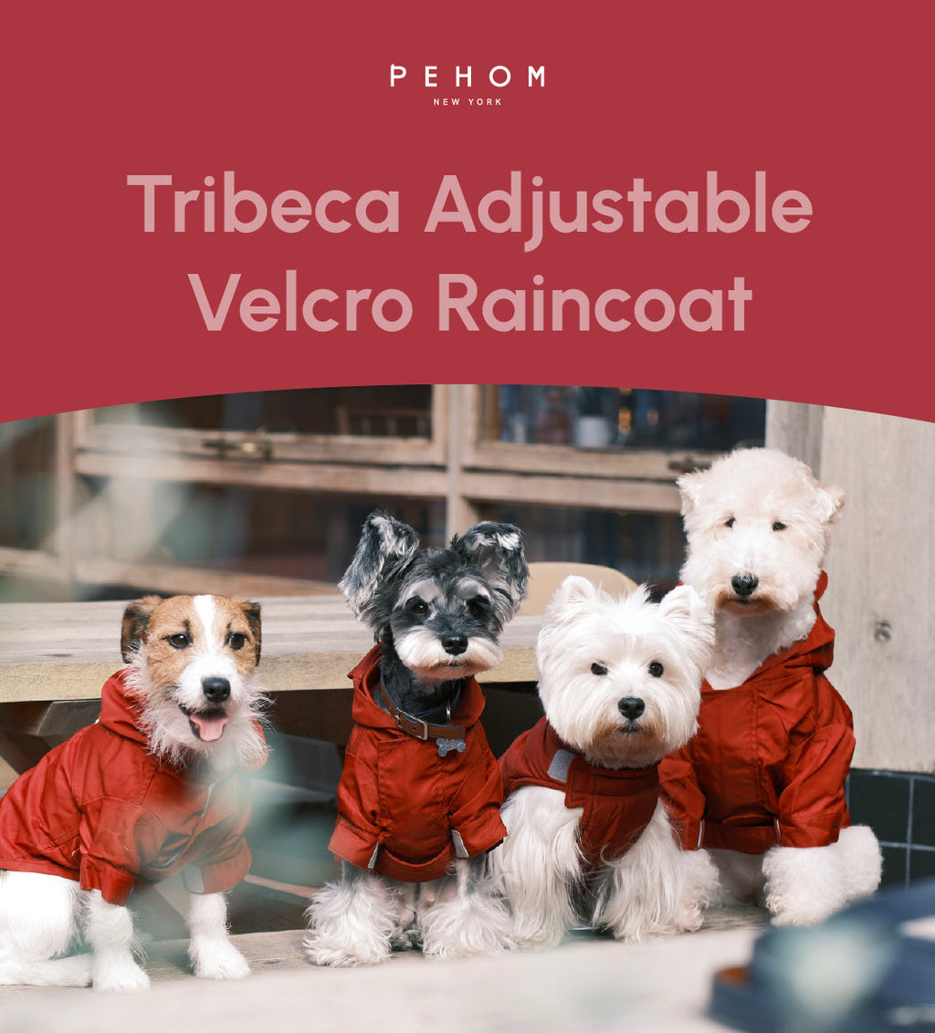 Imperméable à velcro réglable Tribeca - Bordeaux