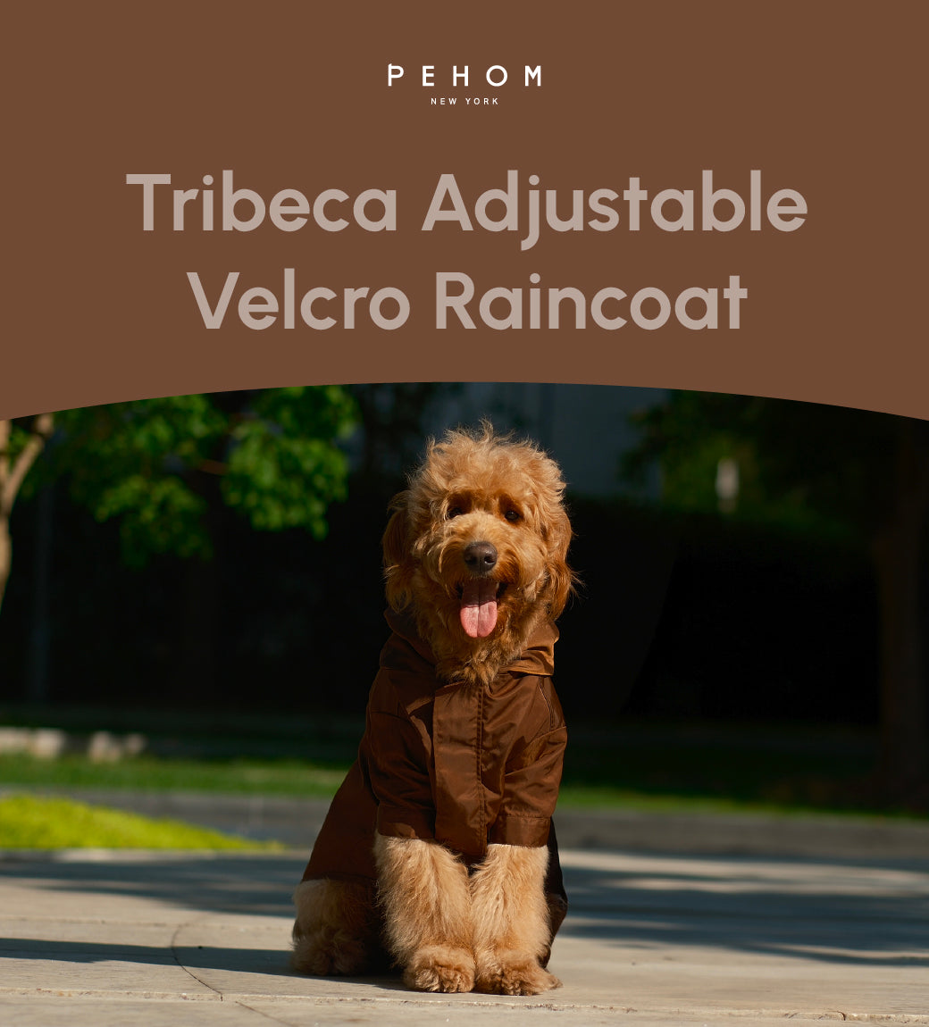 Imperméable ajustable à velcro Tribeca - Choco