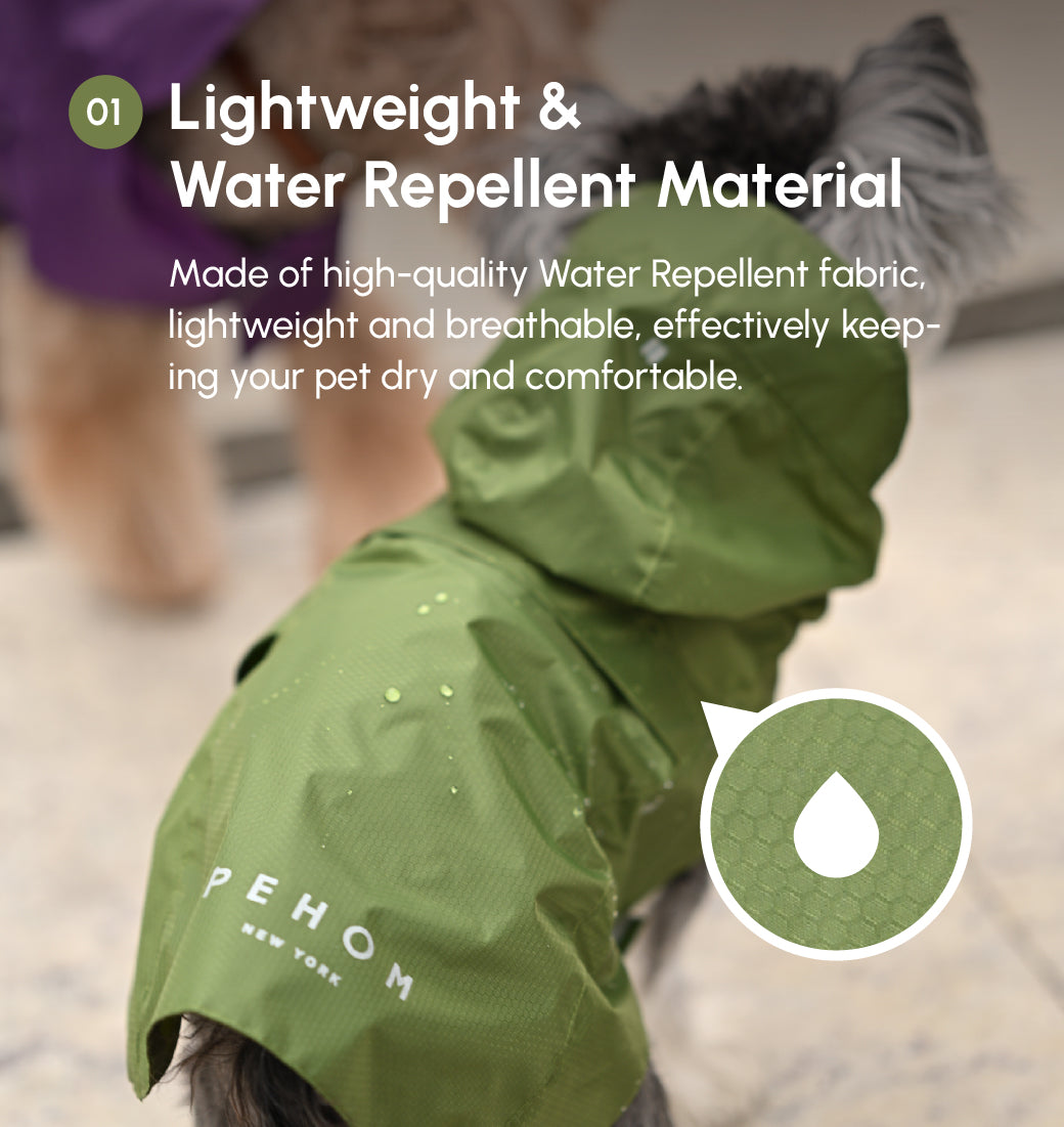 Imperméable Capsule - Vert