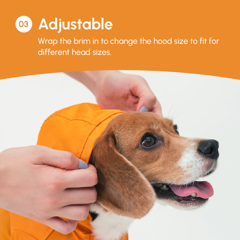 Imperméable ajustable à velcro Tribeca - Jaune d'œuf
