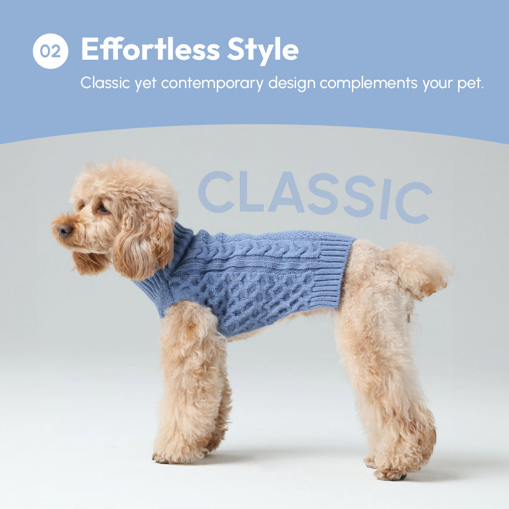 Gilet pour animaux de compagnie - Bleu glacier
