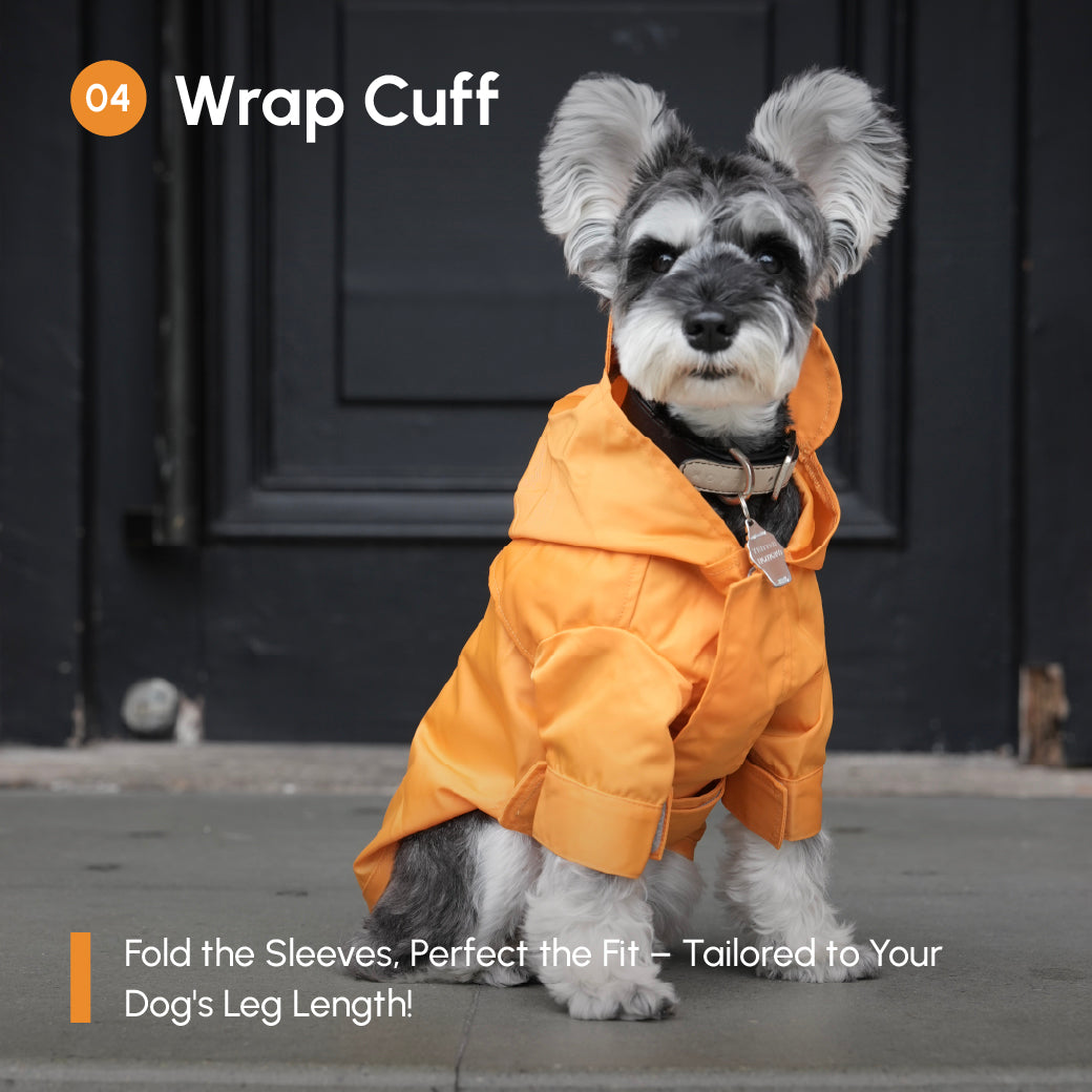 Imperméable ajustable à velcro Tribeca - Jaune d'œuf