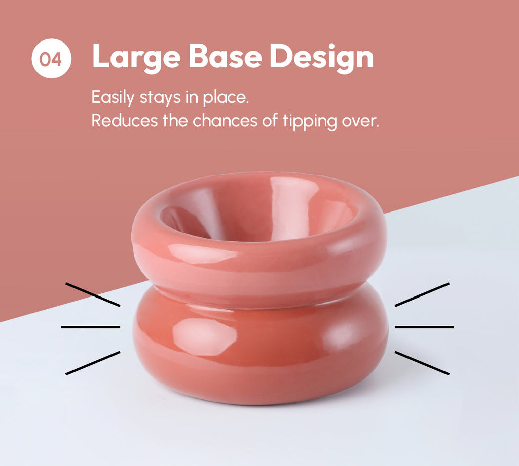 Gamelle Soufflé pour animaux de compagnie - Rose poudré