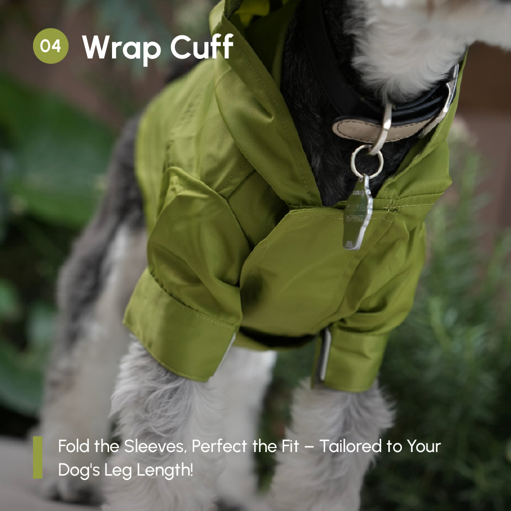 Imperméable ajustable à scratch Tribeca - Olive