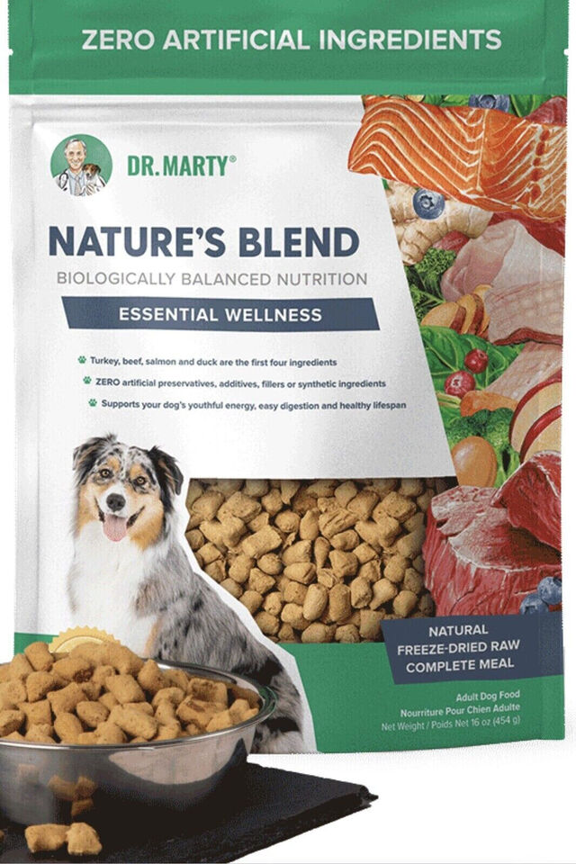 Dr Marty Essential Wellness Poultry Dog Food - Freeze Dried