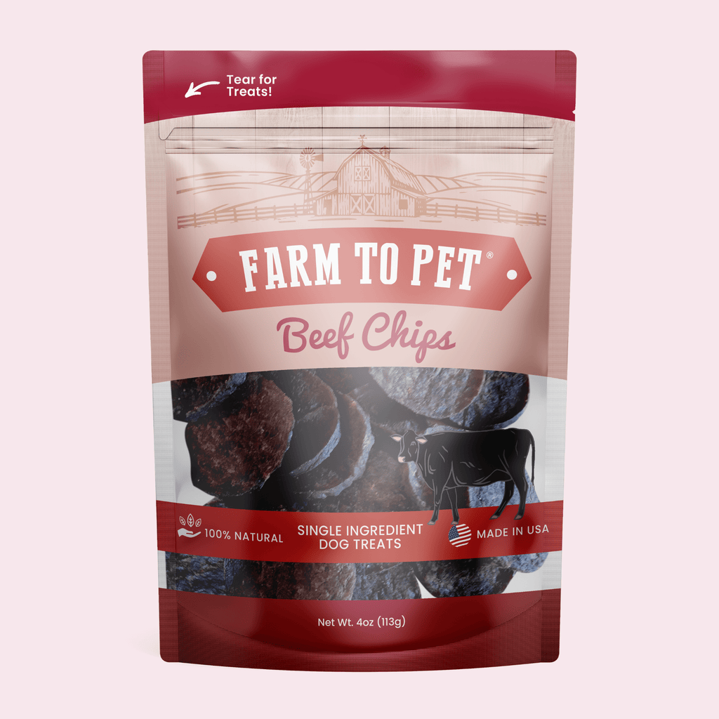 Friandises pour chiens aux copeaux de bœuf | Friandises saines à ingrédient unique pour chiens