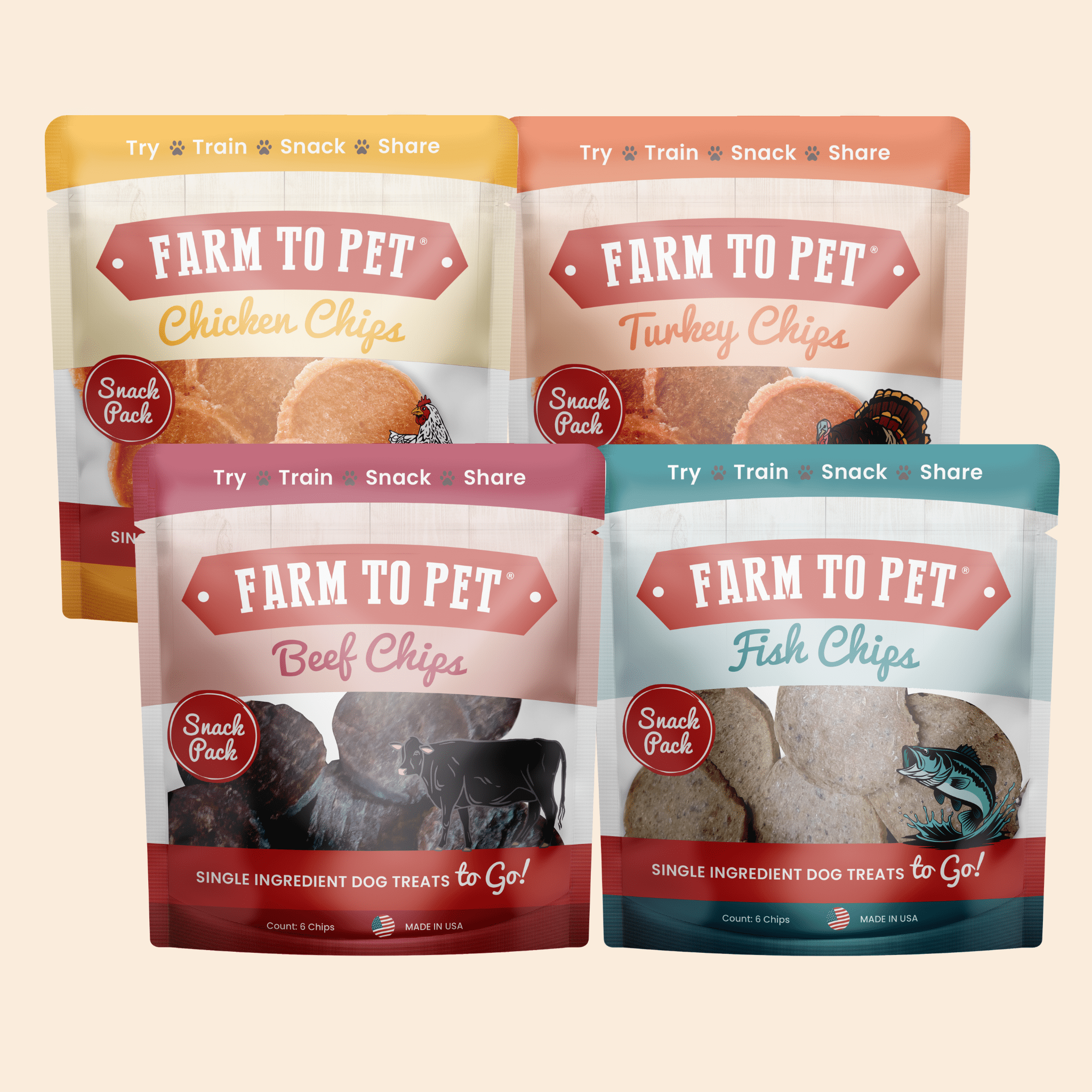 Assortiment de friandises pour chiens Snack Pack