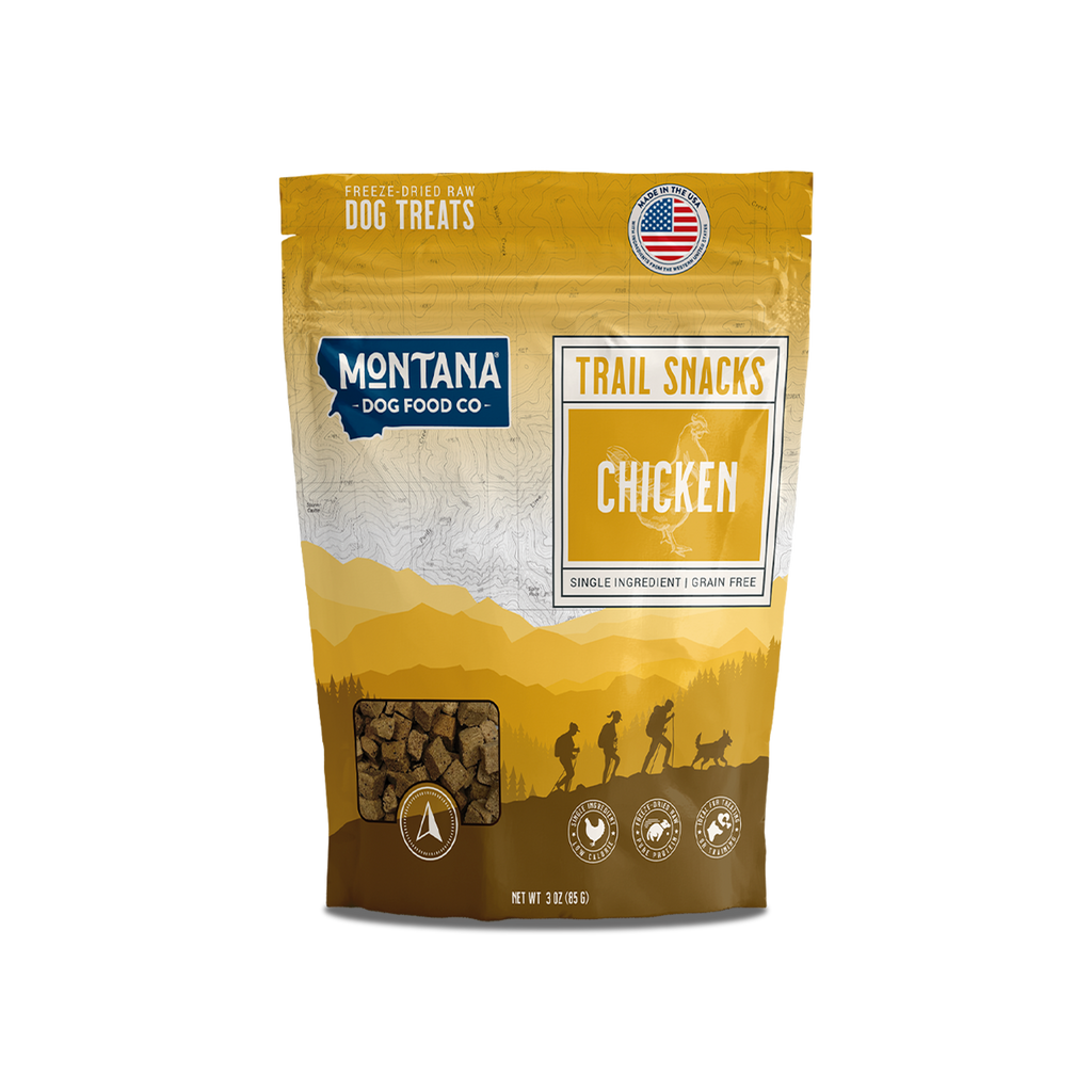 Poitrine de poulet lyophilisée crue, friandises pour chiens 85g