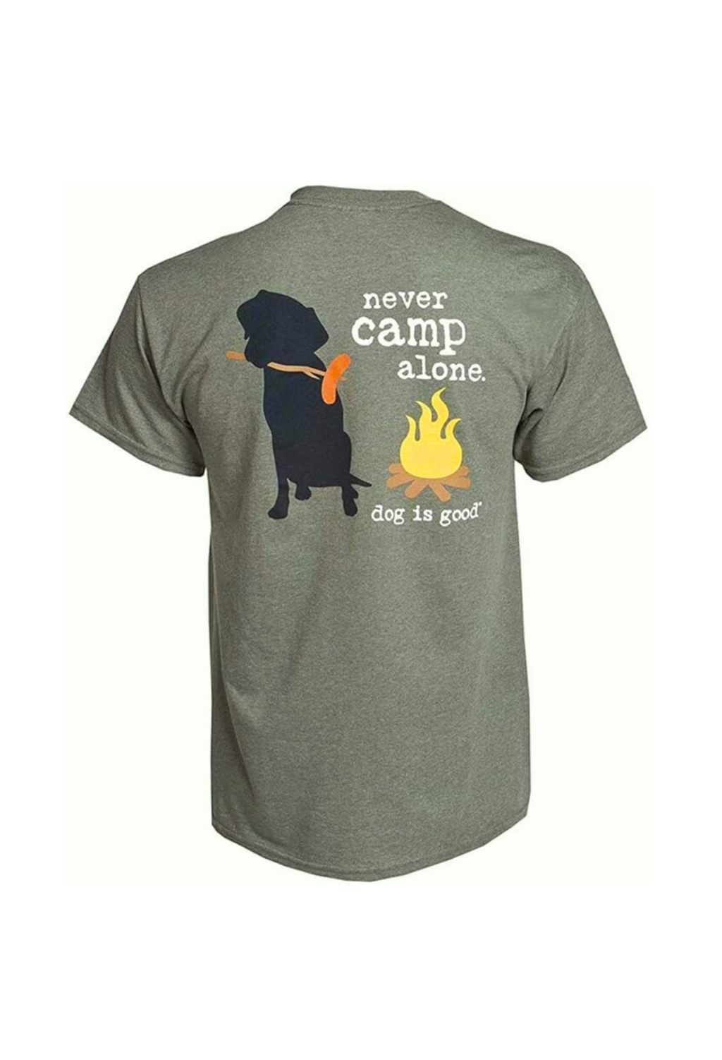 T-shirt : Ne campez jamais seul