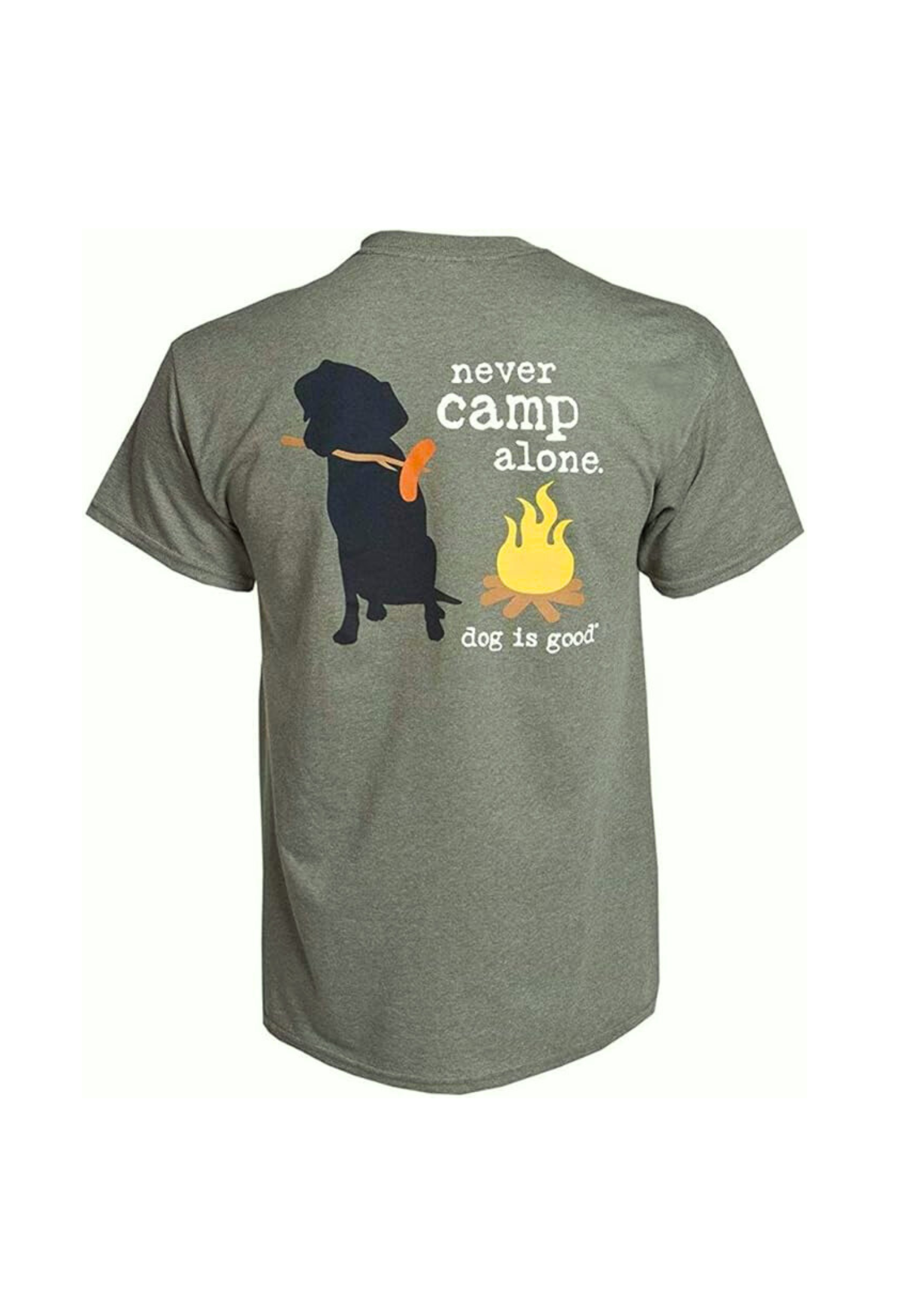 T-shirt : Ne campez jamais seul