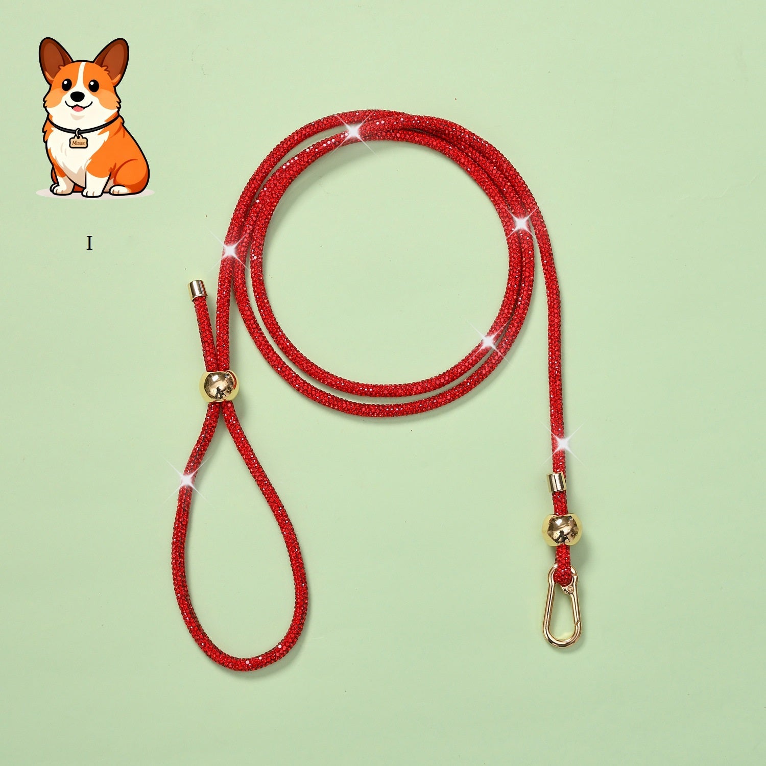Luxury Rhinestone Dog Leash