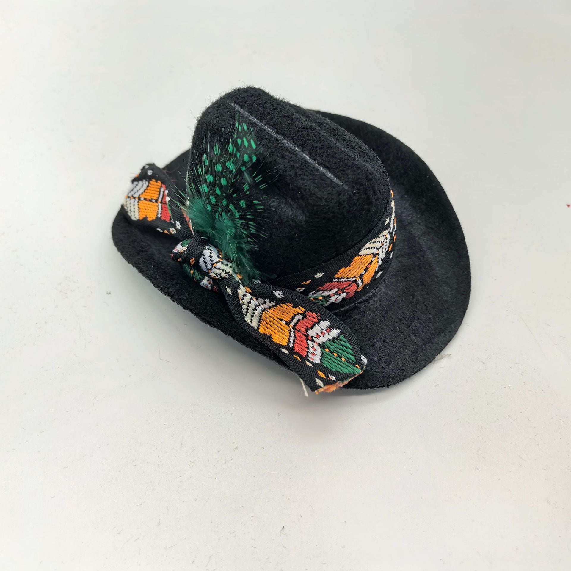 Cowboy hat black for pets