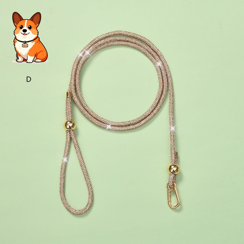 Luxury Rhinestone Dog Leash