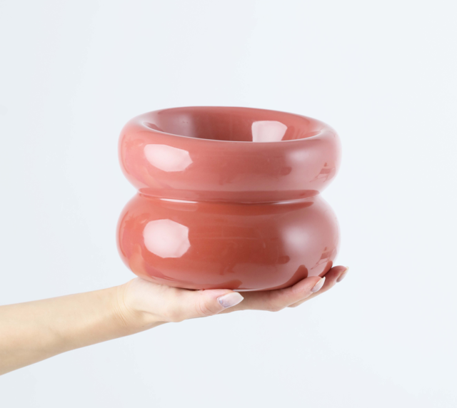 Gamelle Soufflé pour animaux de compagnie - Rose poudré