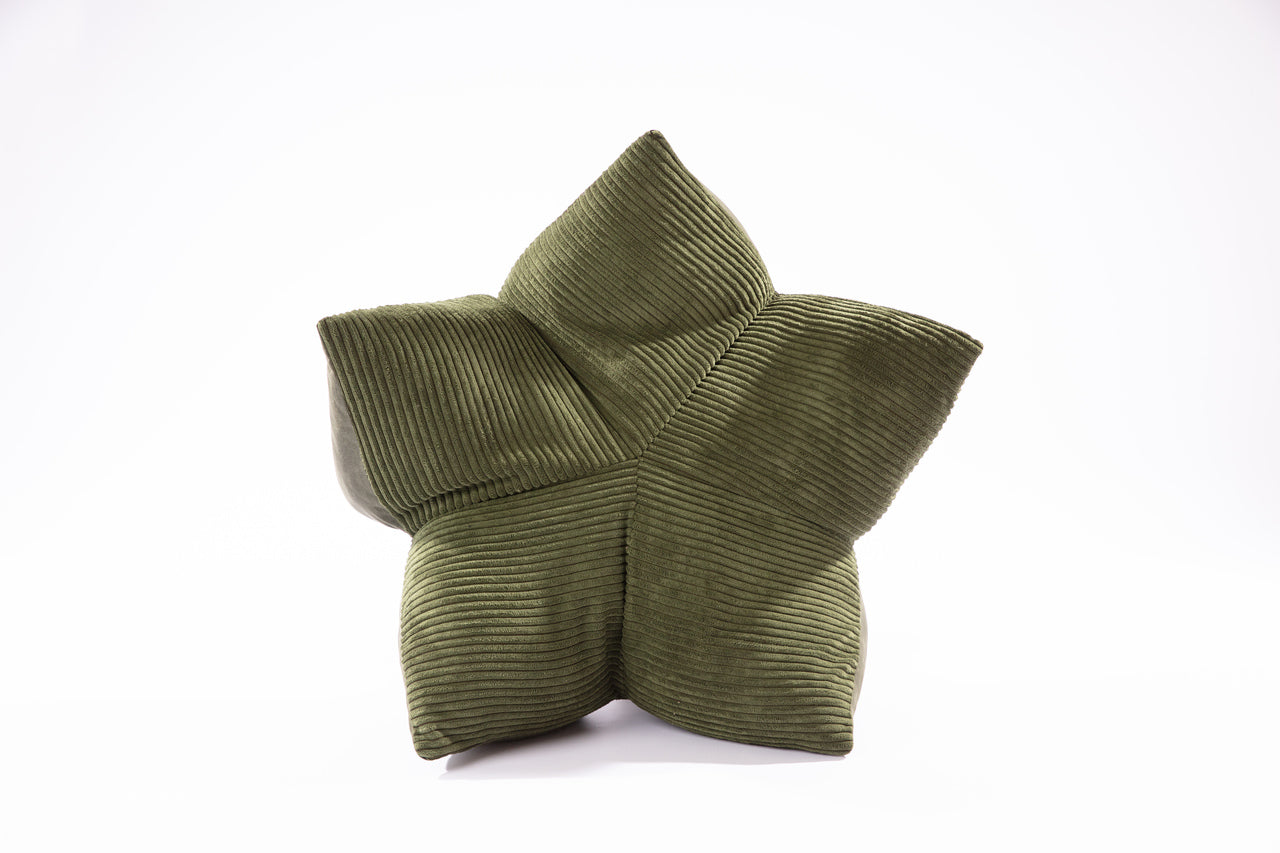 OULU X PEHOM - LIT COUSSIN DOUILLET POUR ANIMAUX DE COMPAGNIE - Bleu marine / Vert olive / Brun canyon