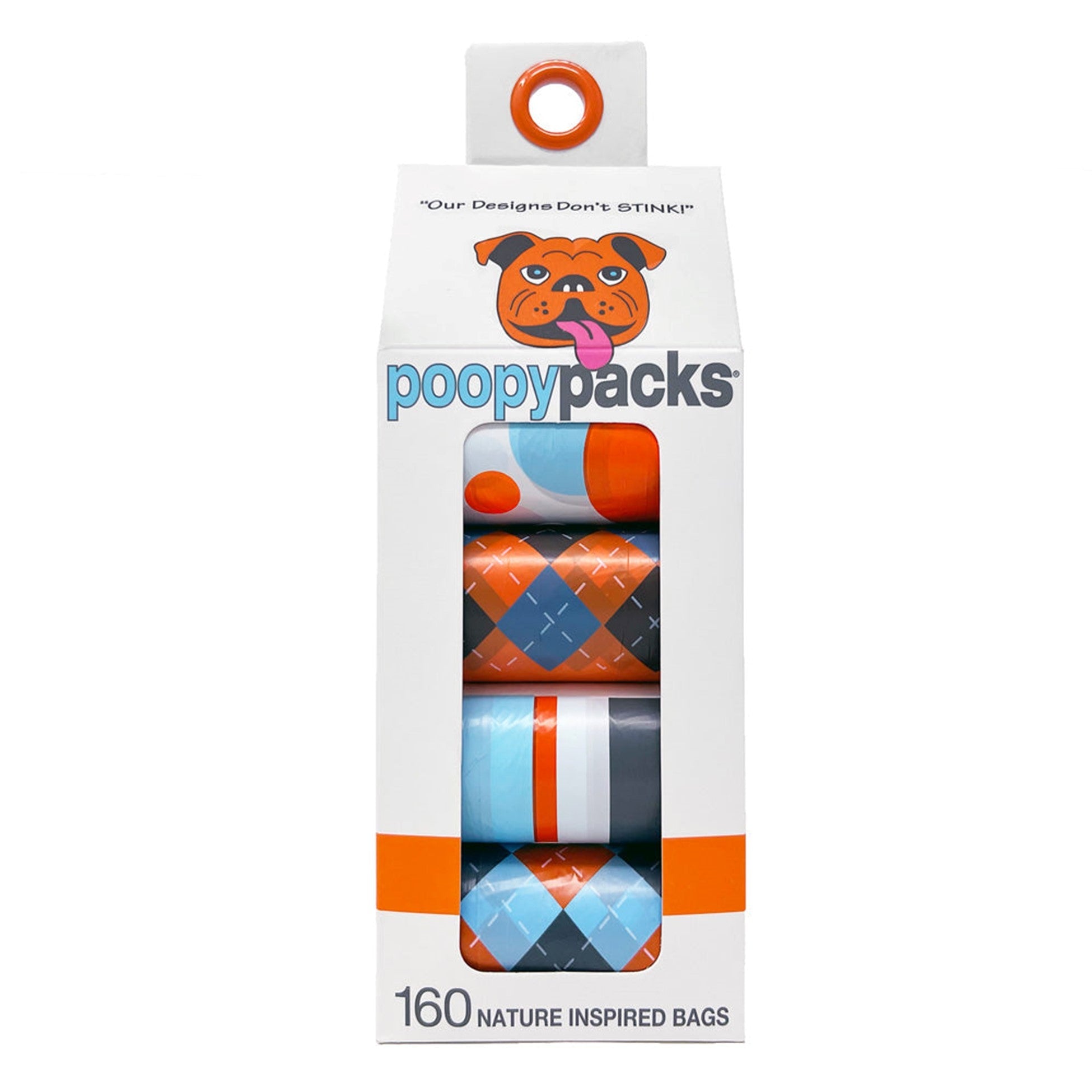 Sacs à déjections canines Metro Paws multi, 8 rouleaux