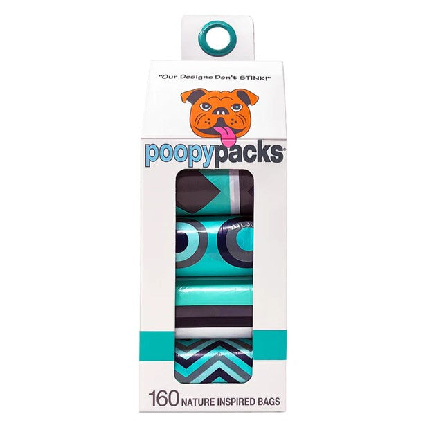 Sacs à déjections canines Metro Paws multi, 8 rouleaux