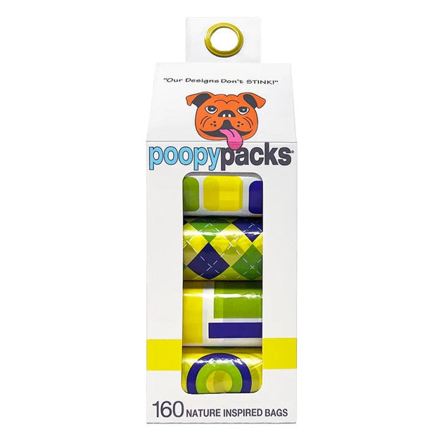 Sacs à déjections canines Metro Paws multi, 8 rouleaux