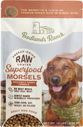 Pâtée pour chiens Superfood Complete à l'état cru, enrobée de poisson sauvage et de dinde