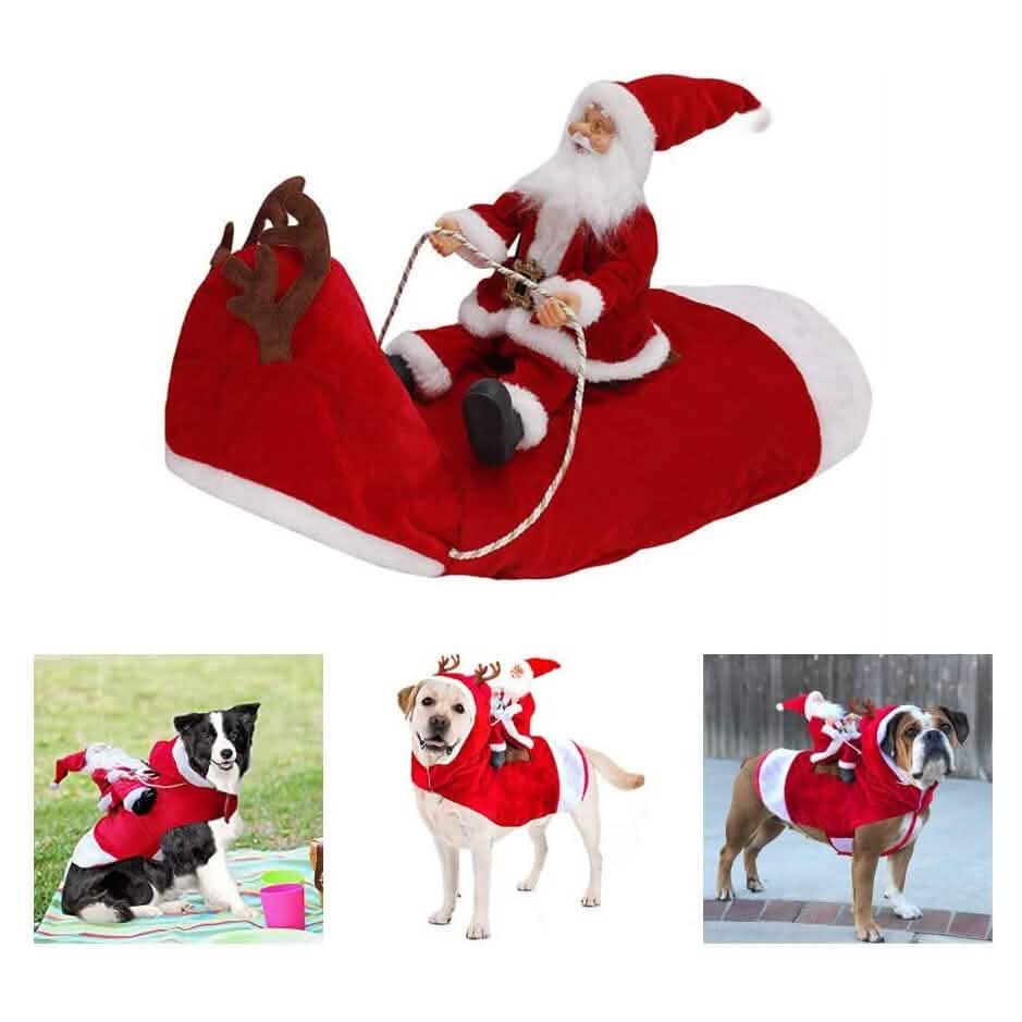 Dog Costume Christmas Pet Clothes