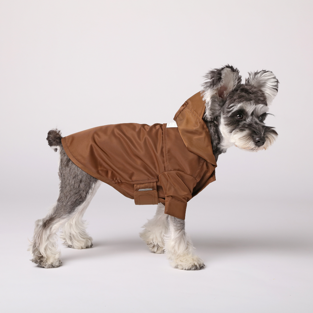 Imperméable ajustable à velcro Tribeca - Choco