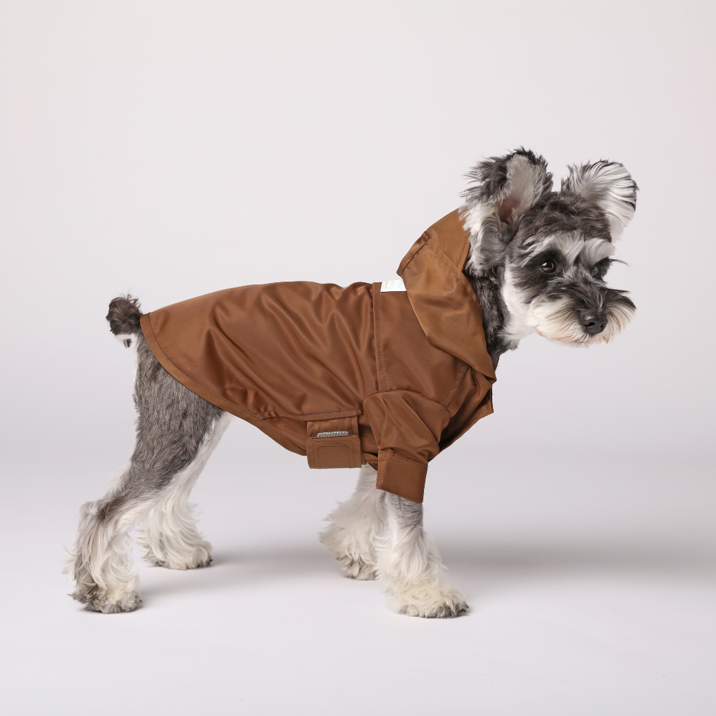 Imperméable ajustable à velcro Tribeca - Choco