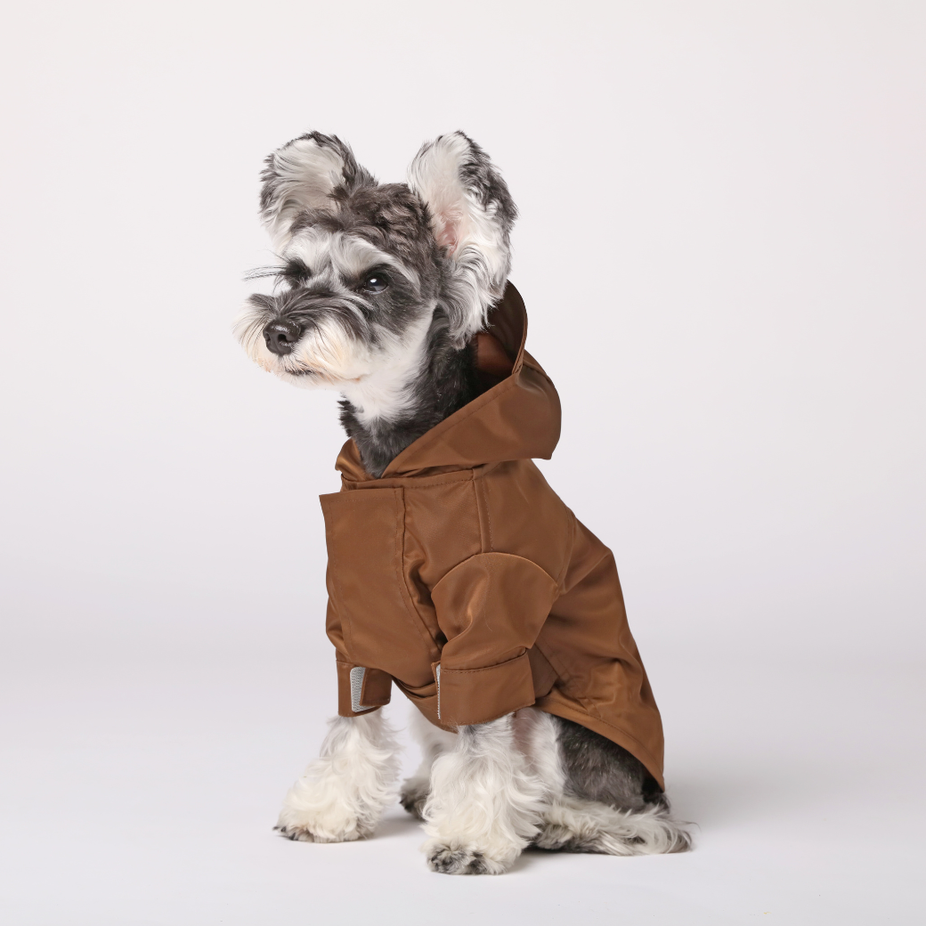 Imperméable ajustable à velcro Tribeca - Choco