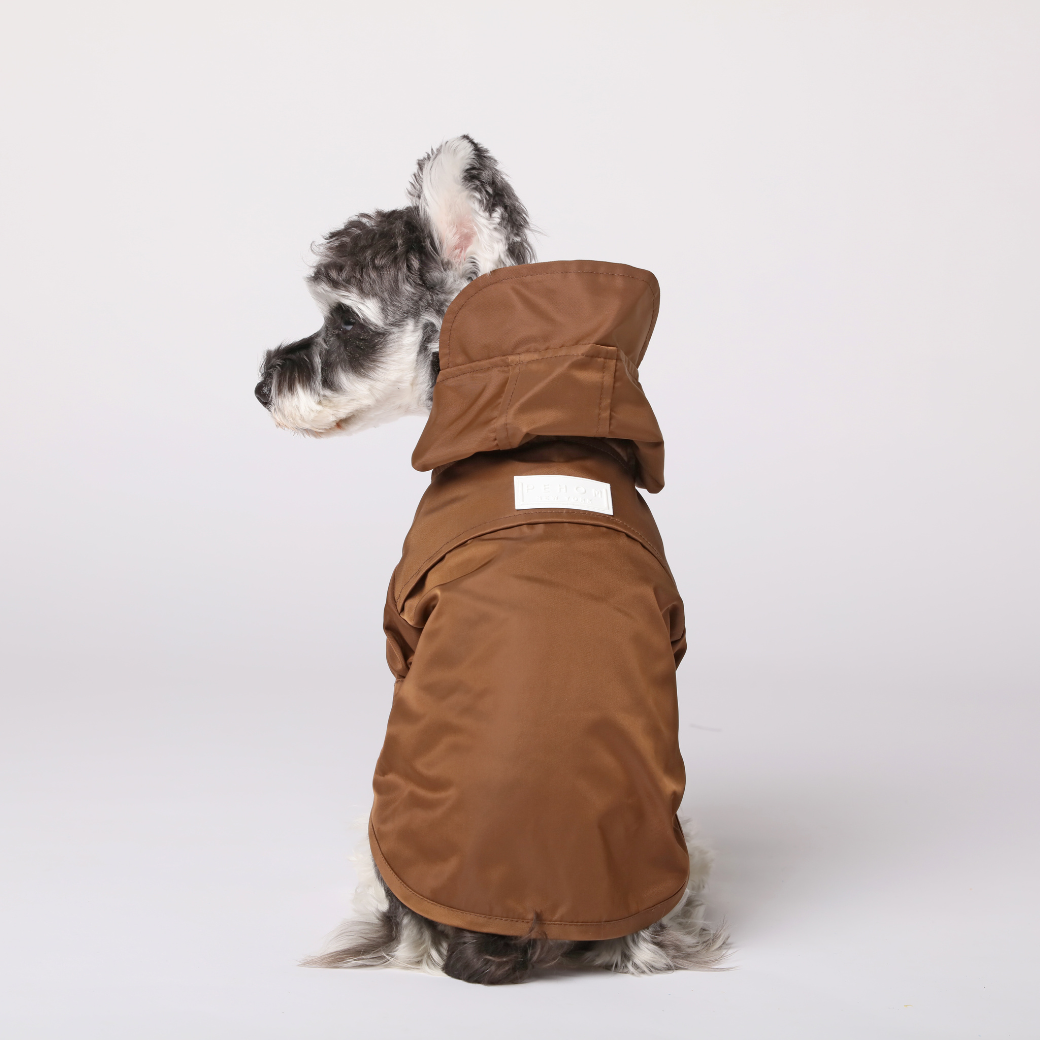 Imperméable ajustable à velcro Tribeca - Choco