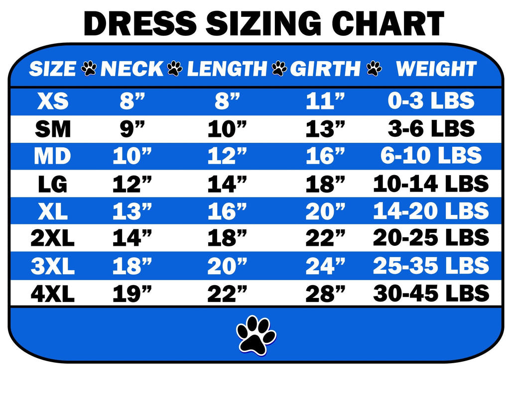 Robe unie pour chien et chat