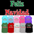 Chemise de Noël pour animaux de compagnie, « Feliz Navidad »