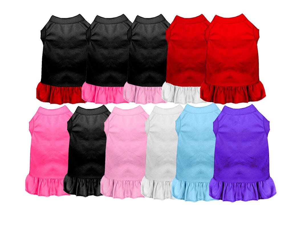 Robe unie pour chien et chat