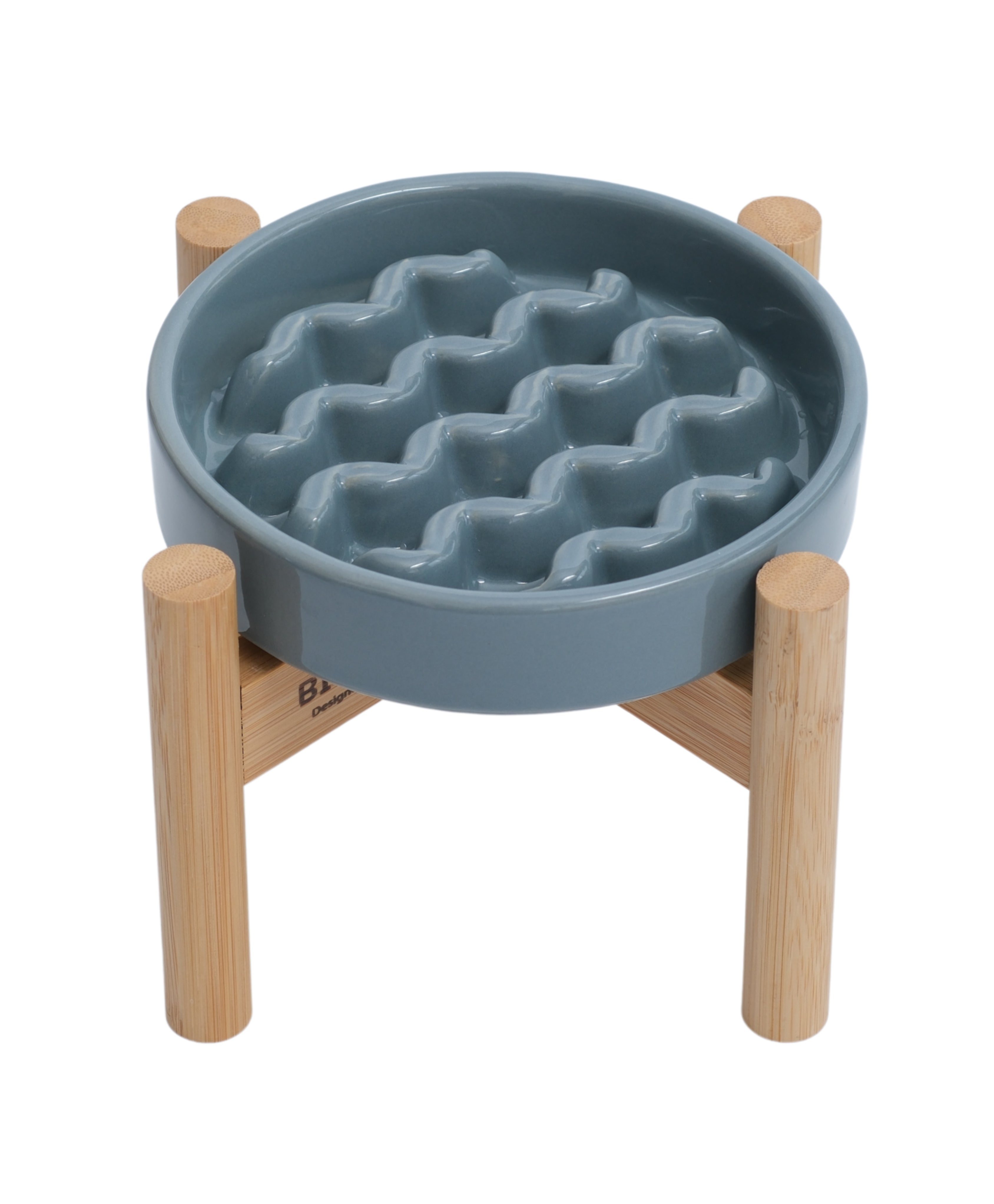 [Macaroni] Gamelles Lente Absorption pour Chien - Jaune / Bleu Glacé / Violet